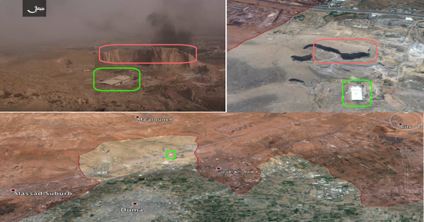 Sigue la ofensiva de Jaysh al Islam en Goutha, ésta vez se han hecho con varios montes (Quarry area) y posiciones militares (Estación Electrica, Compañia Peugeot, Gasolinera de al Aman-billah), con este avance habrían cortado la ruta entre Damasco y Homs:
